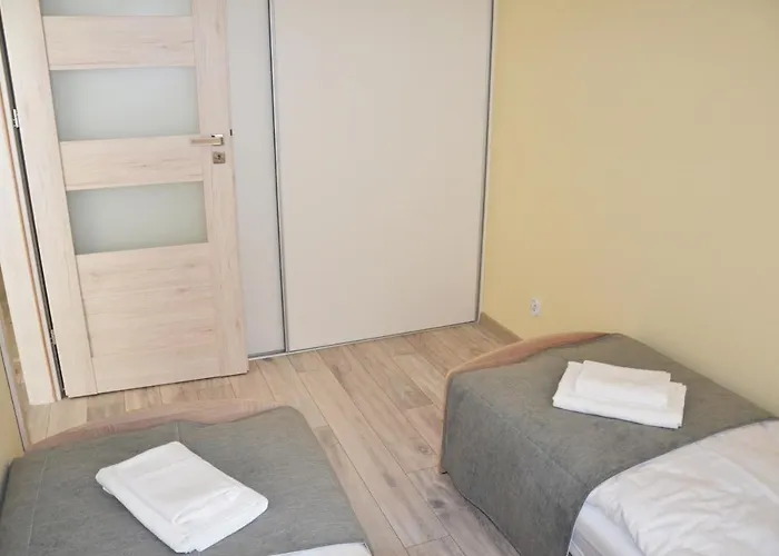 Apartament Srebrny z garażem