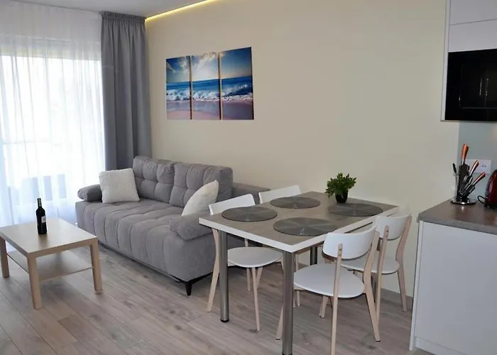 Apartament Srebrny z garażem